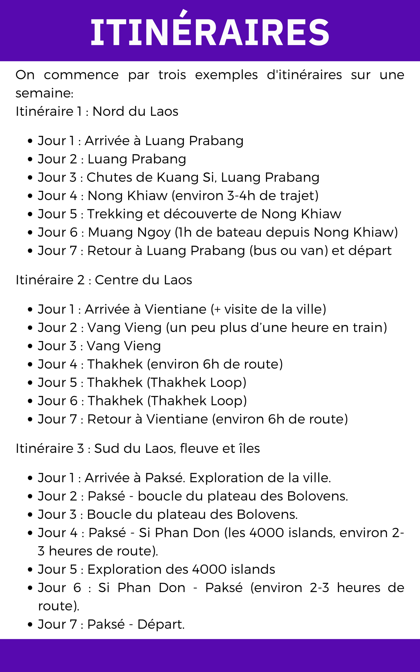 Ebook - Guide voyage au Laos