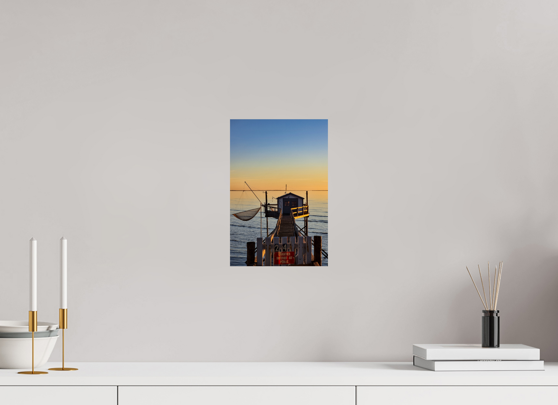 20 x 30 cm, Photo Print On Fuji Crystal DP II Cabanes de pêcheurs - Charente-Maritime, France