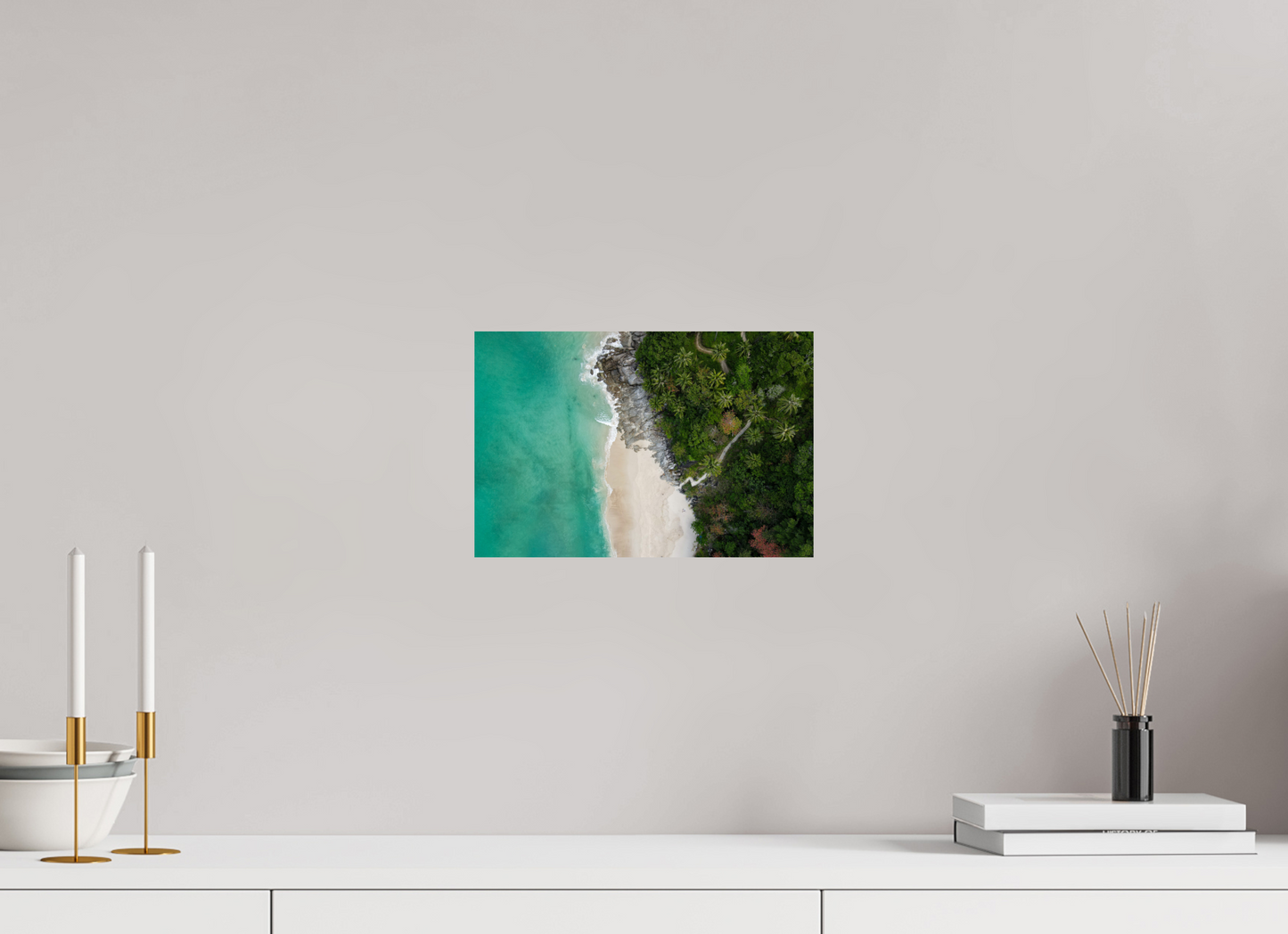 30 x 20 cm, Photo Print On Fuji Crystal DP II Calme sur Freedom Beach - Phuket, Thaïlande