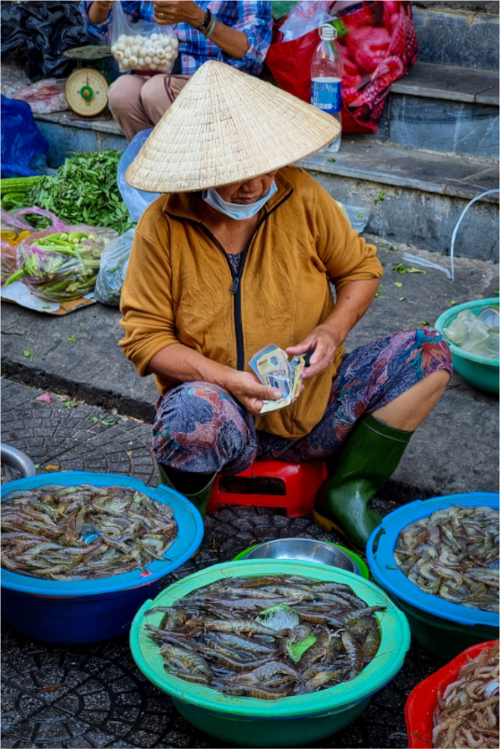 Main image La vendeuse de crevettes - Saïgon, Vietnam