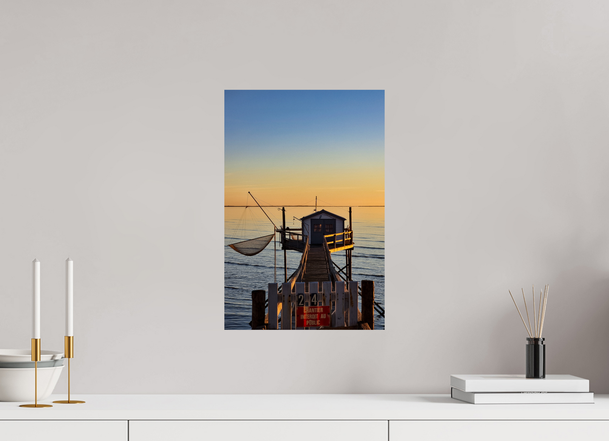 30 x 45 cm, Photo Print On Fuji Crystal DP II Cabanes de pêcheurs - Charente-Maritime, France