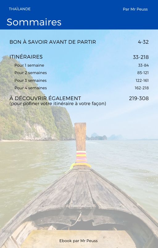 Ebook - Guide voyage en Thaïlande