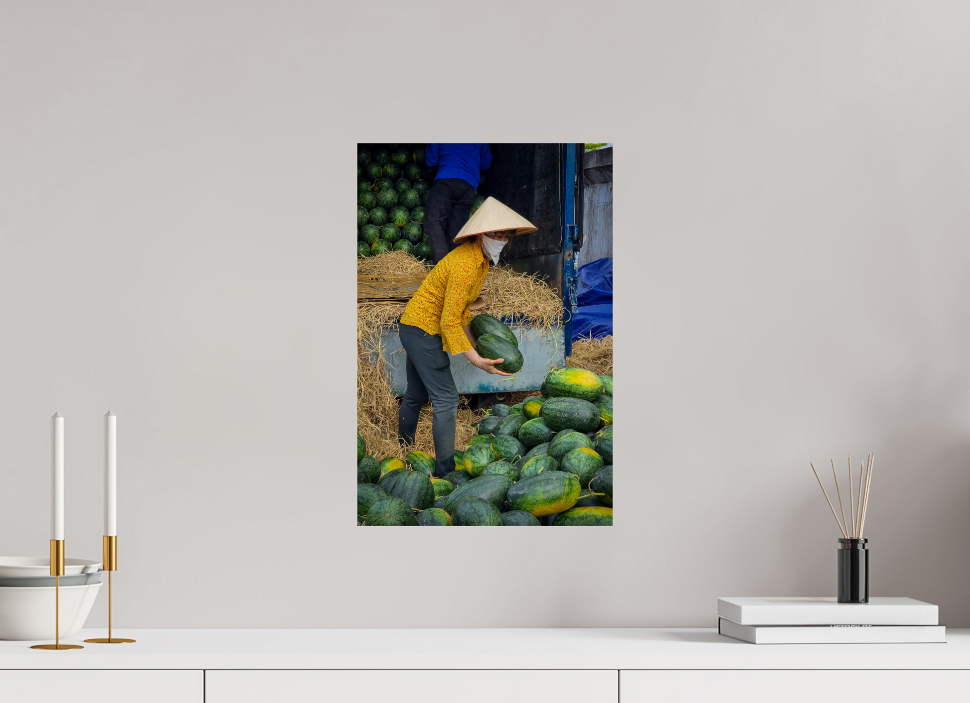 30 x 45 cm, Photo Print On Fuji Crystal DP II La force des femmes vietnamiennes - Hanoï, Vietnam